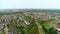 Neighborhood in Dutch City of Dronten From Above - Flevoland, The Netherlands – 4K Drone Footage