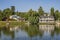 Neighborhood houses Pelican Marina Klamath Falls Oregon