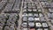 Neighborhoods houses. Aerial view of residential houses suburb.