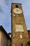 Neive, Italy, the clock tower