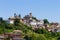 Neive town view from Langhe,Italian landmark