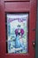 Nellie Bly Drawing Kaleidoscope Store Entrance Door Jerome Arizona USA