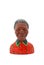 Nelson Mandela fridge magnet