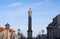 Nelson\'s Column in Montreal Canada, a monument erected in 1809 at Place Jacques-Cartier