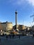 Nelson`s Column, Trafalgar Square, Westminster, London