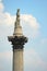 Nelsons Column Trafalgar Square London England UK