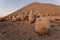 Nemrut dagi heads.