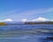 Nenana river with Denali range