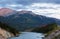 Nenana River at sunrise at Denali National Park, Alaska, USA.