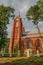 Neo-gothic catholic church in Vilkija