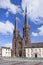 Neo-Gothic Saint Joseph Church, Hill Square, Tilburg, The Netherlands