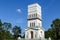Neo-Gothic tower-like pavilion in Alexandrovsky park, Pushkin Tsarskoe Selo, Russia