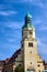 Neo-Renaissance clock tower of the church