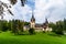 Neo-Renaissance Peles Castle Built In 1873 In Carpathian Mountains