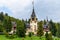 Neo-Renaissance Peles Castle Built In 1873 In Carpathian Mountains