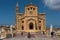 Neo romanesque catholic church. Ta Pinu, Malta