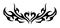 Neo Tribal Tattoo. Y2K Tattoo Heart. Vector Gothic Acid Element in Cyberpunk 2000s Style