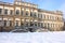 Neoclassical Ruin in Winter