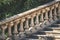 Neoclassical stone balustrade