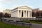 Neoclassical Theseus Temple, completed in 1821. This small-scale replica of the Temple of Hephaestus in Athens. Volksgarten.