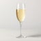 Neoclassicist Champagne Cup Mockup For Commercial Imagery