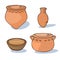 Neolithic ceramics cartoon