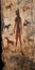 Neolithic Man And Dog Painting Realistic Depictions Of Hunting Scenes