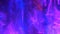 Neon abstract psychedelic background of purple and viva magenta colors. Crystal electric light reflection and smoke