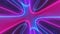 Neon blue pink foggy nebula futuristic ultraviolet energy curvy glowing lines laser tunnel Sci-Fi black high resolution background