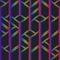 Neon color mosaic seamless pattern