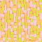 Neon coloured sticky notes seamless pattern background design.