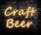 Neon Craft Beer sign