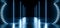 Neon Dark Grunge Concrete Background Asphalt Optical Illusion Fluorescent Blue Vibrant Glowing Empty Space Sci Fi Futuristic