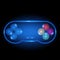 Neon Gamepad Icon