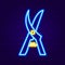 Neon Garden Secateurs Icon