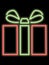 Neon gift package