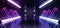 Neon Glowing Laser Underground Concrete Grunge Reflective Lasers Purple Blue Studio Show Night Lights Hallway Futuristic Sci Fi