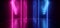 Neon Glowing Plasma Retro Cyber Virtual Purple Blue Luminous Fluorescent Tube Lights Abstract Grunge Concrete Tunnel Room Sci Fi