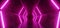 Neon Glowing Retro Futuristic Sci Fi Dance Fluorescent Luxurious Luminous Lines Pink Purple Lights In Empty Dark Stage Alien