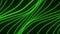 Neon green waves pattern