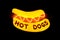 Neon Hot Dog