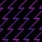 Neon light on black seamless repeat pattern