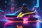 Neon light sneakers, trendy and stylish way to make a statement. They are perfect for parties, clubs, and other special occasions