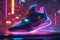 Neon light sneakers, trendy and stylish way to make a statement. They are perfect for parties, clubs, and other special occasions