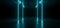 Neon Lights Lines Graphic Glowing Blue Vibrant Virtual Sci Fi Futuristic Tunnel Studio Stage Construction Garage Podium Spaceship