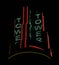 Neon Lights Of Tower Theater Sacramento California