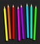 Neon Pencils Highlighter Crayons