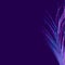 Neon purple palm leaf conceptual tropical design