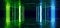 Neon Sci Fi Futuristic Glowing Green Blue Cyber Glass Plates Stage Podium Club Fashion Event Show Concrete underground Dark
