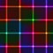 Neon shine laser square grid seamless background